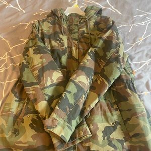 Camouflage Forever 21 Jacket